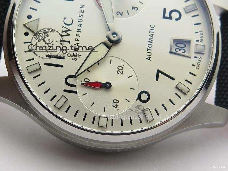 MIROTIME 0310 Big Pilot Real PR IW500432 DFB Limited Edition ZF 1:1 Best Edition On Black Nylon Strap A Fashionable 7276